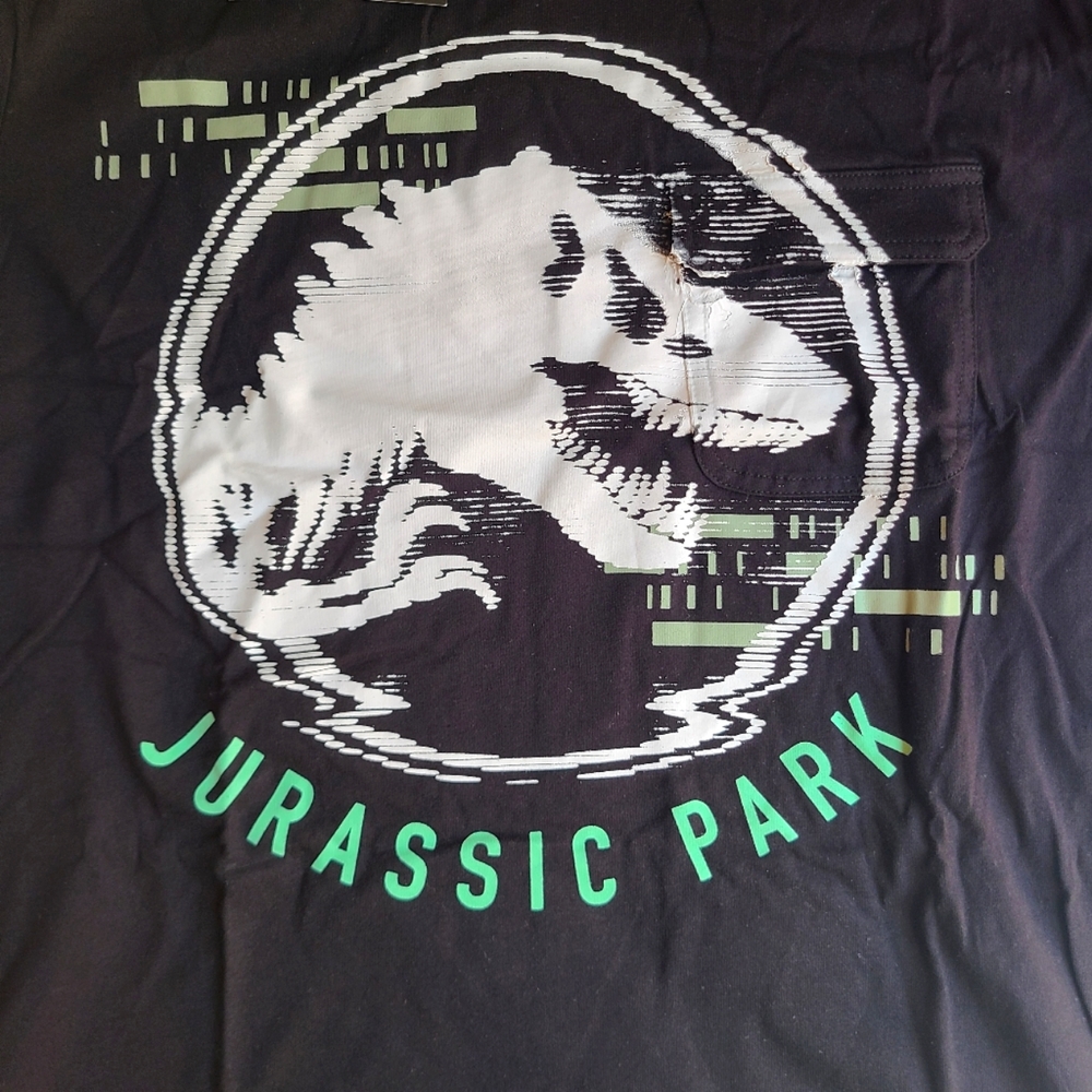 *NEW* JURASSIC PARK POCKET T-SHIRT - Official Merch